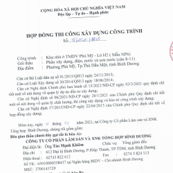 KHU NHÀ Ở THƯƠNG MẠI DV PHÚ MỸ LÔ 2 ( MẪU NP6 )