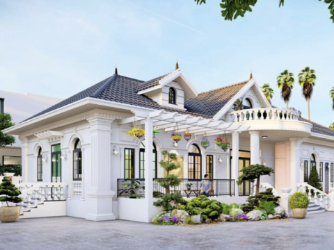 Nhà cấp 4 mái Thái