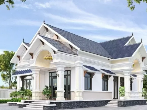 Nhà cấp 4 mái Thái