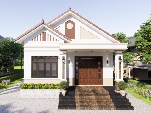 Nhà cấp 4 mái Thái
