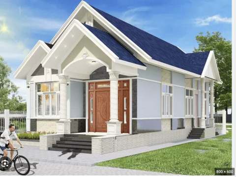 Nhà cấp 4 mái Thái