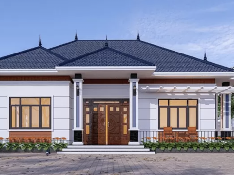 Nhà cấp 4 mái Nhật