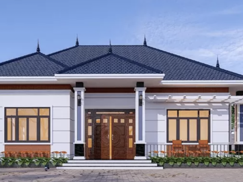 Nhà cấp 4 mái Nhật