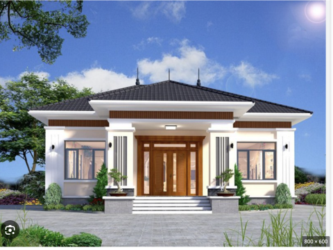 Nhà cấp 4 mái Nhật