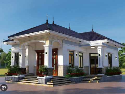 Nhà cấp 4 mái Nhật