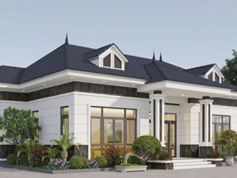 Nhà cấp 4 mái Nhật