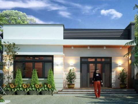 Nhà cấp 4 mái bằng