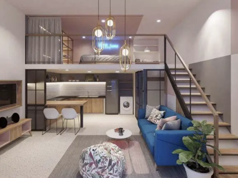Nhà cấp 4 có gác lửng