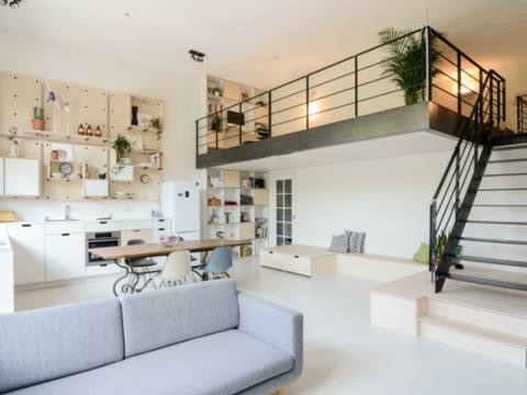 Nhà cấp 4 có gác lửng