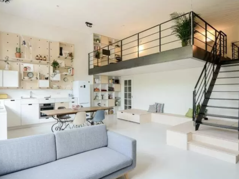 Nhà cấp 4 có gác lửng