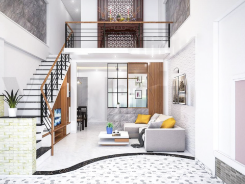 Nhà cấp 4 có gác lửng