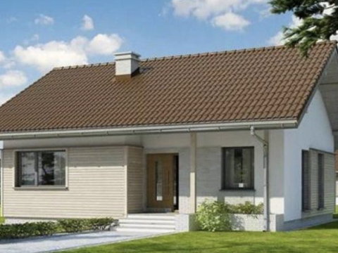 Nhà cấp 4 kết hợp sân vườn