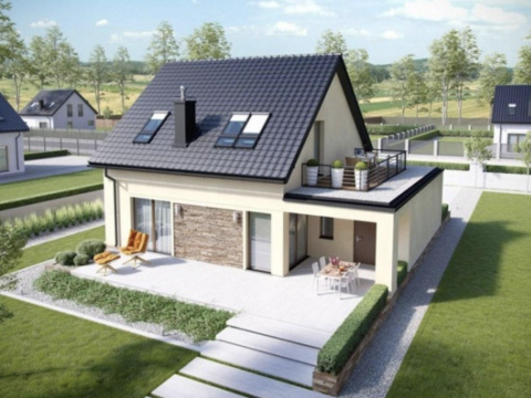 Nhà cấp 4 kết hợp sân vườn