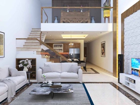 Nhà cấp 4 có gác lửng